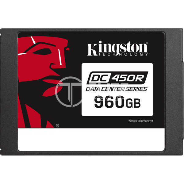 Kingston Data Center DC450R - Unidad en estado sólido - cifrado - 960 GB - interno - 2.5" - SATA 6Gb/s - AES de 256 bits - Self-Encrypting Drive (SED) - en Elite Center