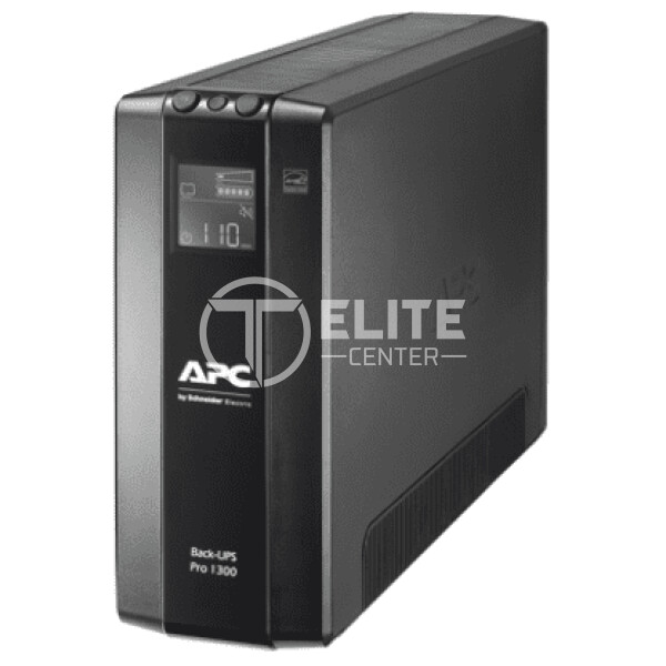 APC Back-UPS Pro BR1300MI - UPS - CA 230 V - 780 vatios - 1300 VA - USB - conectores de salida: 8 - negro - - en Elite Center