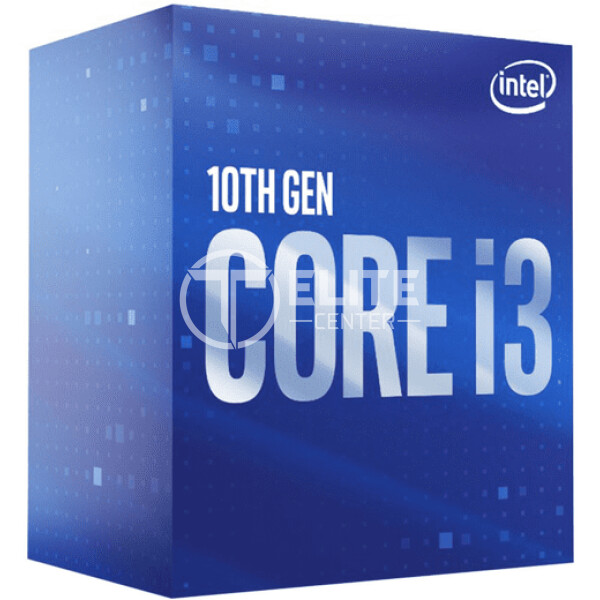 Procesador Intel Core i3-10100F (6M Cache, up to 4.30 GHz) LGA1200, Sin Graficos - - en Elite Center