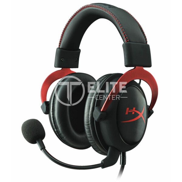 Audifonos Gaming HyperX Cloud II - Pro Gaming Headset (Red) - en Elite Center