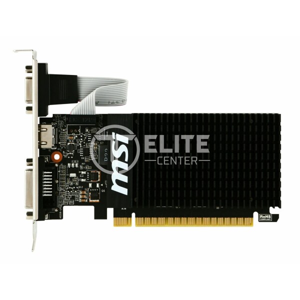 Tarjeta de Video MSI GeForce GT 710 1GB 64-Bit DDR3 PCI Express 2.0 x16 Low Profile - - en Elite Center