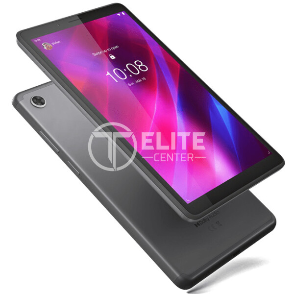 Lenovo Tab M7 (3rd Gen) ZA8C - Tableta - Android 11 Go Edition - 32 GB Embedded Multi-Chip Package - 7" IPS (1024 x 600) - Ranura para microSD - gris hierro - - en Elite Center