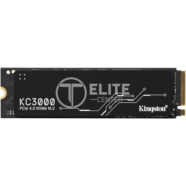 Kingston KC3000 - Unidad en estado sólido - 1024 GB - interno - M.2 2280 - PCI Express 4.0 (NVMe) - en Elite Center