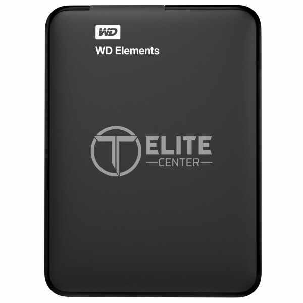 Disco Portátil WD Elements, 2TB, USB 3.0, Black - en Elite Center