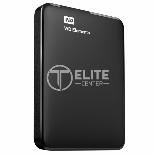 Disco Portátil WD Elements, 4TB, USB 3.0, Black - - en Elite Center