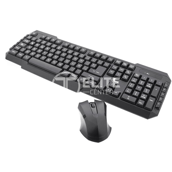 Xtech XTK-309S - Juego de teclado y ratón - inalámbrico - 2.4 GHz - QWERTY - español - - en Elite Center
