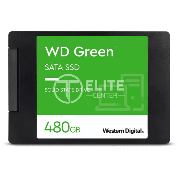 WD Green WDS480G3G0A - SSD - 480 GB - interno - 2.5" - SATA 6Gb/s - - en Elite Center