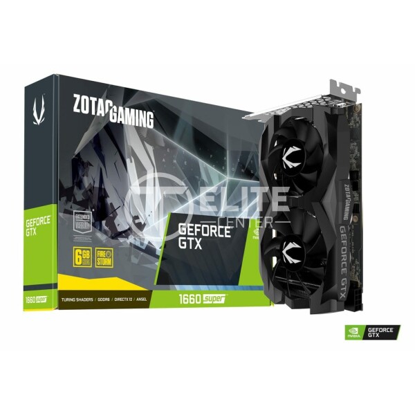Tarjeta de Video ZOTAC GAMING GeForce GTX 1660 SUPER 6GB GDDR6 192-bit - en Elite Center