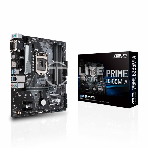 Placa Madre ASUS Prime B365M-A, S-1151, Intel B365, HDMI, 64GB DDR4 para Intel, mATX - - en Elite Center