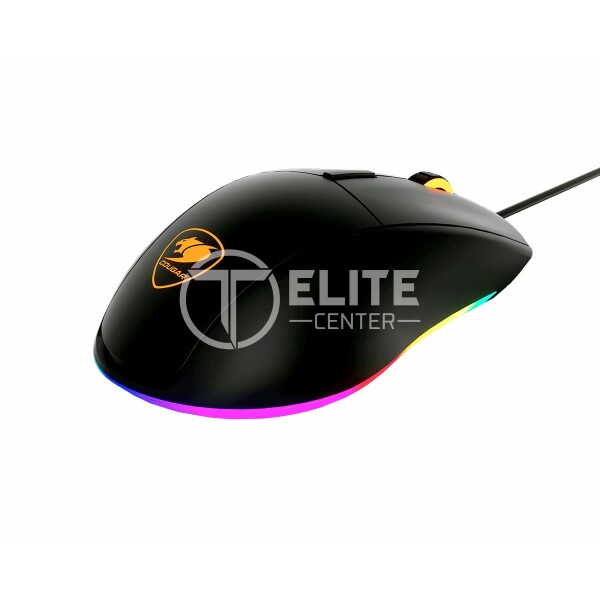 Mouse Gamer Cougar Minos XT, Óptico, 6 Botones, 4000 DPI, RGB, Negro - - en Elite Center
