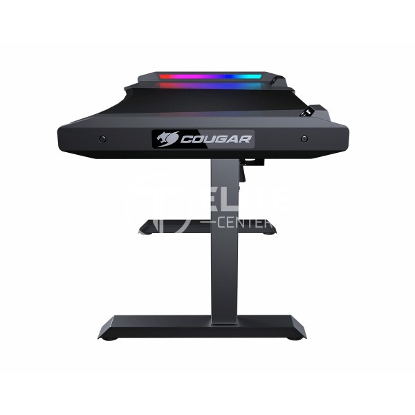 Escritorio Gamer Cougar Mars RGB, Acero y Fibra de Carbono, Ajustable, USB 3.0, Jacks 3,5mm - en Elite Center