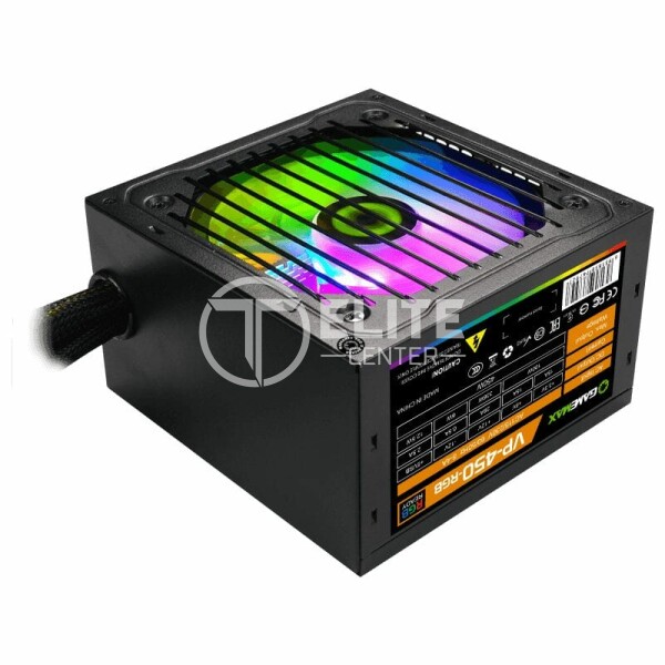 Gamemax 450W VP-450 RGB, (Certificada 80+ , RGB, ATX) - - en Elite Center