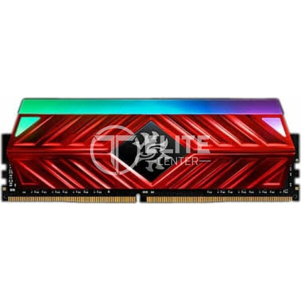 Memoria Ram DDR4 8GB 3200MHz XPG Spectrix RGB D41, DIMM, 1.4V, Red - en Elite Center