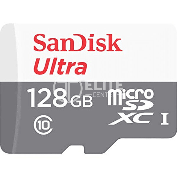 Tarjeta microSDXC SanDisk 128GB Clase 10, Incluye Adaptador SD - - en Elite Center