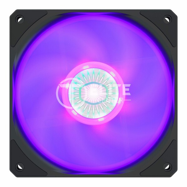 Ventilador CoolerMaster SickleFlow, 120mm, RGB, Color negro - - en Elite Center