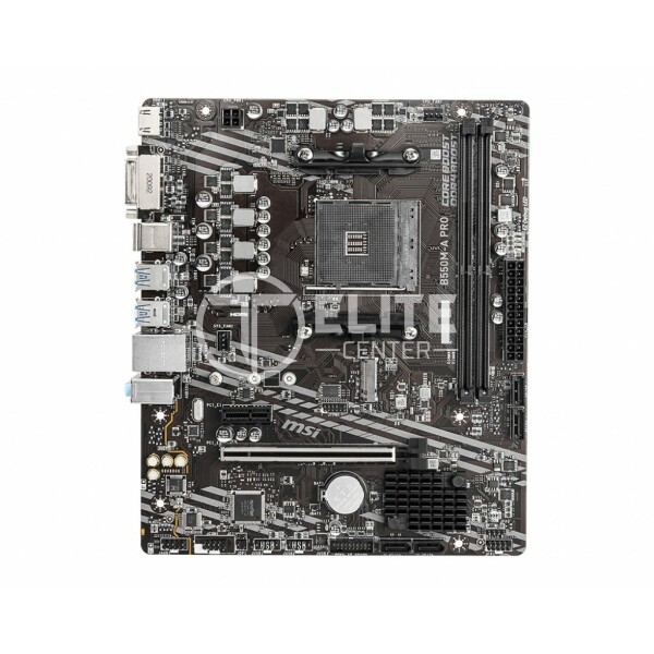 Placa Madre MSI B550-A PRO, Chipset AMD B550 Socket AM4, micro-ATX - - en Elite Center