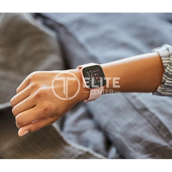 Fitbit Versa 2 - Rosa cobrizo - reloj inteligente con banda - silicona - pétalo - Bluetooth - 40 g - - en Elite Center