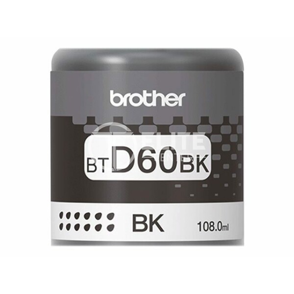 Brother BTD60BK - Ultra High Yield - negro - original - recarga de tinta - para Brother DCP-T220, T310, T420, T425, T510, T520, T525, T720, T820, MFC-T4500, T910, T920 - - en Elite Center