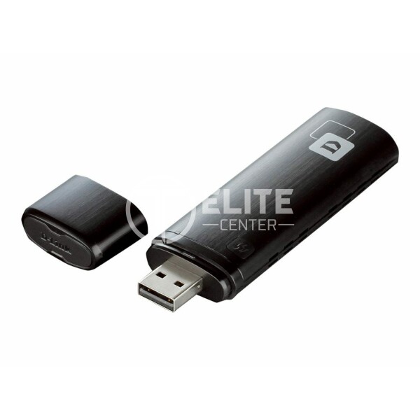 D-Link Wireless AC1200 DWA-182 - Adaptador de red - USB 2.0 - 802.11a, 802.11b/g/n, 802.11ac (draft 2.0) - - en Elite Center