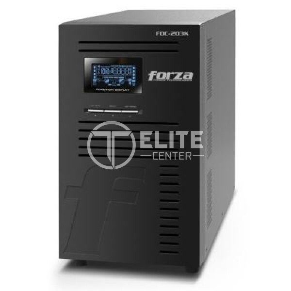Forza - UPS - On-line - 3000 Watt - Entrada 200-240VCA - Salida 200/208/220/230/240VCA - 3000VA PF1 - - en Elite Center