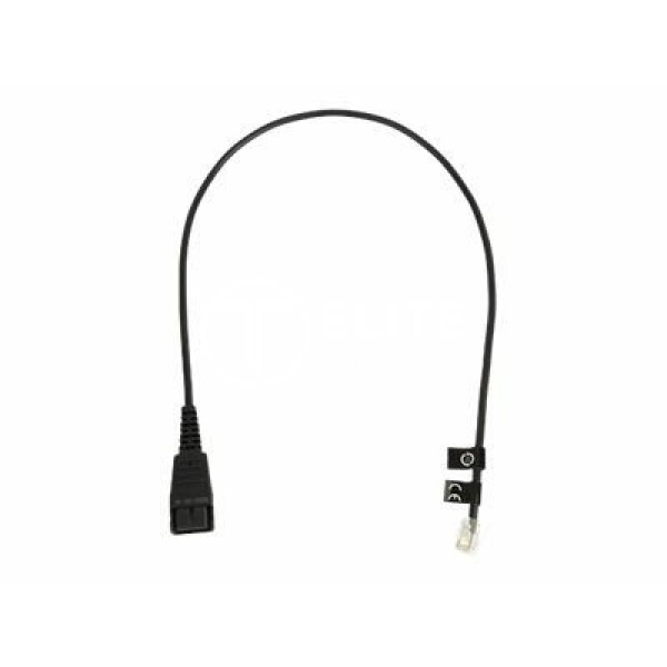 Jabra - Cable para auriculares - RJ-10 macho a Desconexión rápida macho - 0.5 m - - en Elite Center