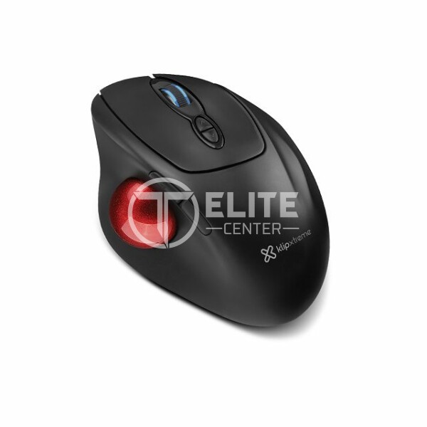 Klip Xtreme - Mouse - 2.4 GHz - Wireless - Black - Trackball - en Elite Center