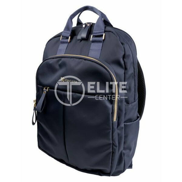 Klip Xtreme - Notebook carrying backpack - 15.6" - 1200D Nylon - Blue - - en Elite Center