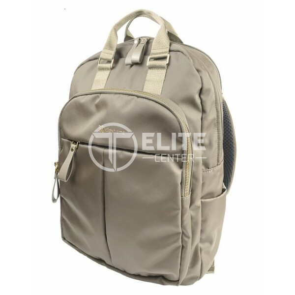 Klip Xtreme - Notebook carrying backpack - 15.6" - 1200D Nylon - Khaki - KNB-468KH - en Elite Center