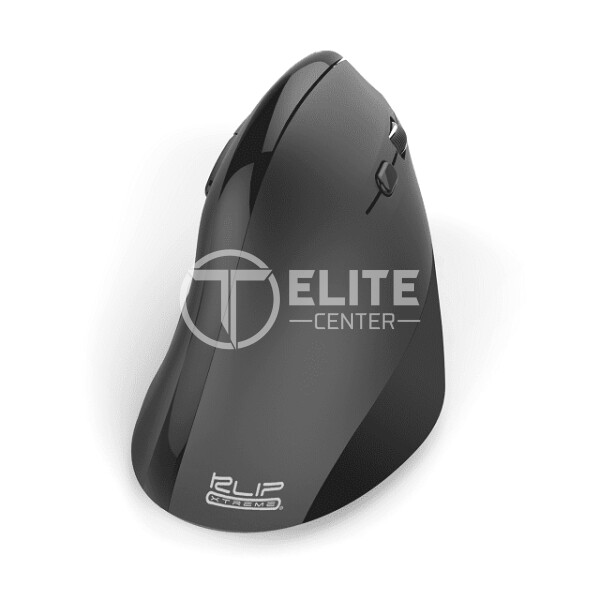 Klip Xtreme EverRest - Ratón vertical - ergonómico - diestro - óptico - 6 botones - inalámbrico - 2.4 GHz - receptor inalámbrico USB - - en Elite Center