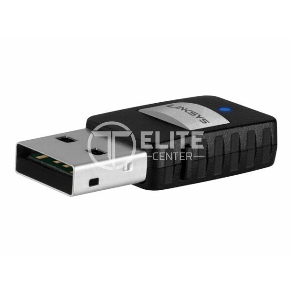 Linksys Mini AC Adapter AC580 - Adaptador de red - USB 2.0 - 802.11b, 802.11a, 802.11g, 802.11n, 802.11ac - 2 años de garantía - - en Elite Center