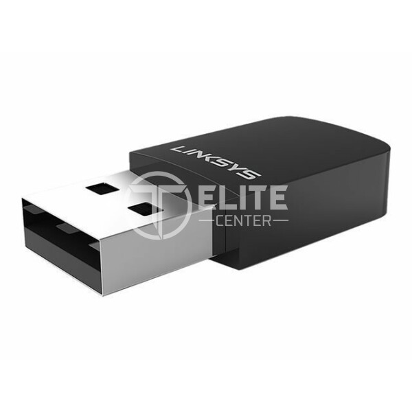 Linksys Next-Gen AC MU-MIMO USB Adapter - Adaptador de red - USB 2.0 - 802.11ac - - en Elite Center