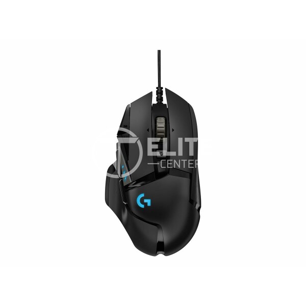 Logitech Gaming Mouse G502 (Hero) - Ratón - óptico - 11 botones - cableado - USB - - en Elite Center