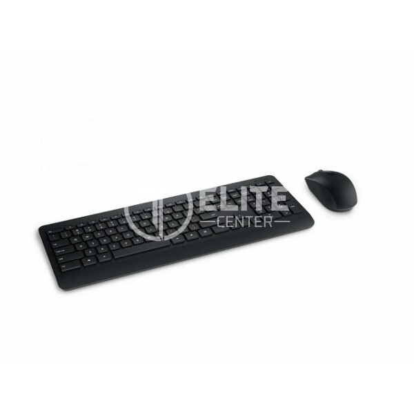 Microsoft - Keyboard and mouse set - Spanish - Bluetooth - Black - - en Elite Center
