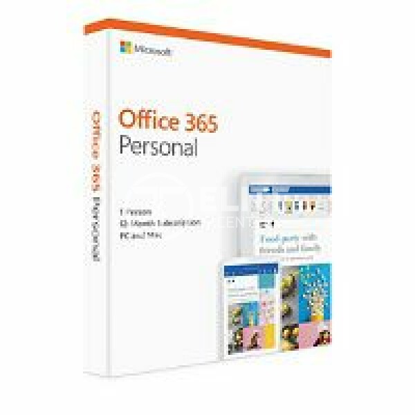 Microsoft 365 Personal - Caja de embalaje (1 año) - 1 persona - sin materiales, P6 - Win, Mac, Android, iOS - Español - América Latina - - en Elite Center