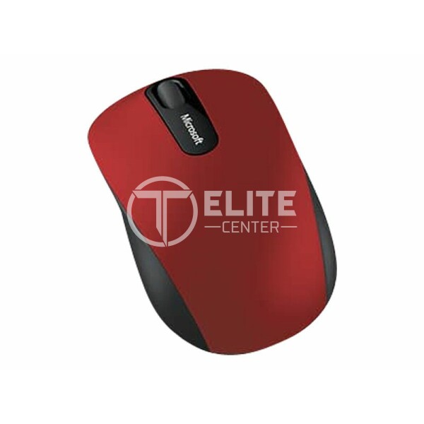 Microsoft Bluetooth Mobile Mouse 3600 - Ratón - diestro y zurdo - óptico - 3 botones - inalámbrico - Bluetooth 4.0 - rojo oscuro - - en Elite Center