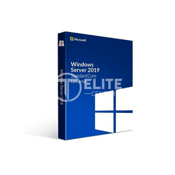 Microsoft Windows Server 2019 Standard Edition - Licencia - 16 núcleos - OEM - ROK - DVD - Microsoft Certificate of Authenticity (COA) - Español - EMEA, Americas - - en Elite Center