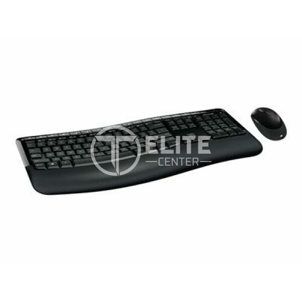 Microsoft Wireless Comfort Desktop 5050 - Juego de teclado y ratón - inalámbrico - 2.4 GHz - español - - en Elite Center