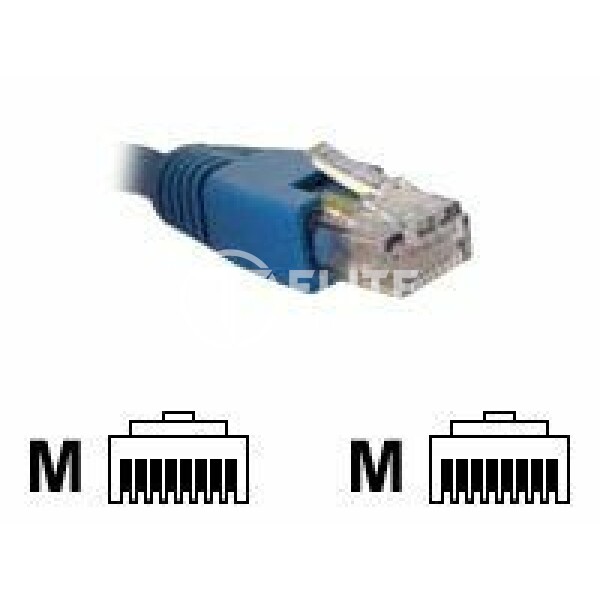 Nexxt - Cable de interconexión - RJ-45 (M) a RJ-45 (M) - 2.1 m - UTP - CAT 6 - trenzado - azul - - en Elite Center