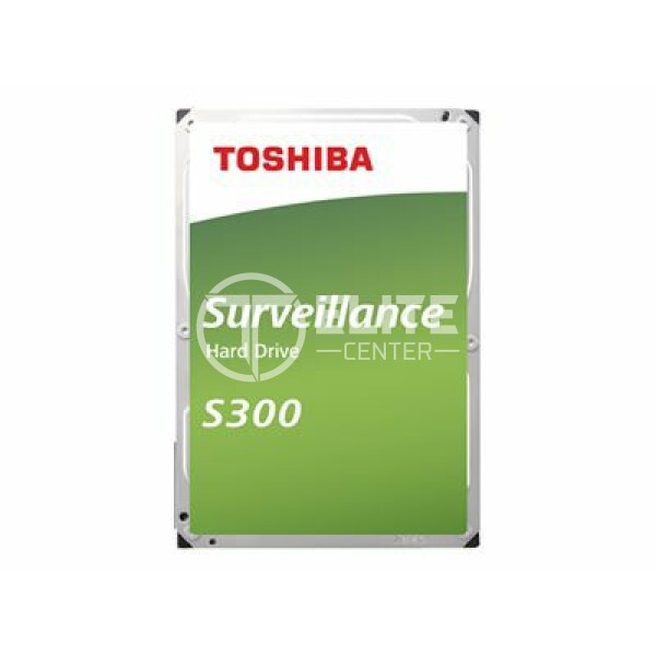 Toshiba S300 Surveillance - Disco duro - 4 TB - interno - 3.5" - SATA 6Gb/s - 5400 rpm - búfer: 128 MB - - en Elite Center