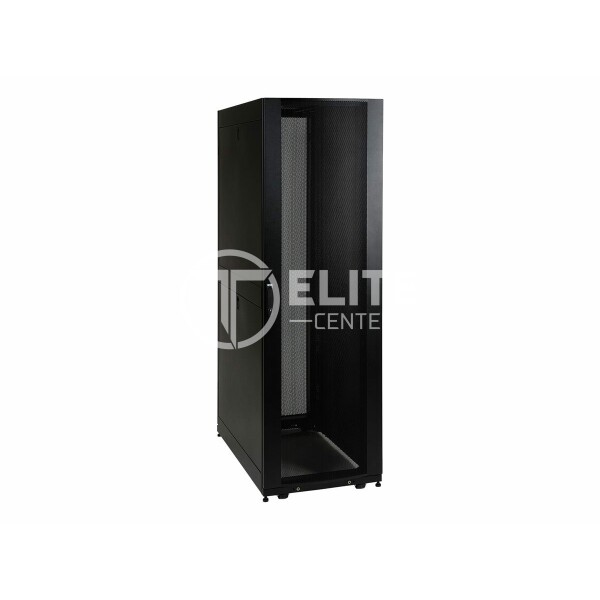 Tripp Lite 42U Rack Enclosure Server Cabinet Knock-Down w/ Doors & Sides - Rack - armario - negro - 42U - 19" - - en Elite Center