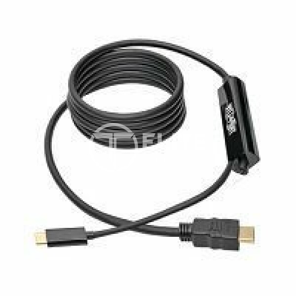 Tripp Lite USB C to HDMI Adapter Cable Converter UHD Ultra High Definition 4K x 2K @ 30Hz M/M USB Type C, USB-C, USB Type-C 6ft 6' - Adaptador de vídeo externo - USB-C 3.1 - HDMI - negro - - en Elite Center