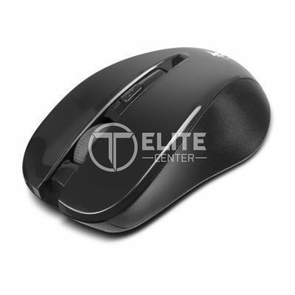 Xtech - Mouse - Infrared / 2.4 GHz - Wireless - Black - 1200dpi 4-button - - en Elite Center