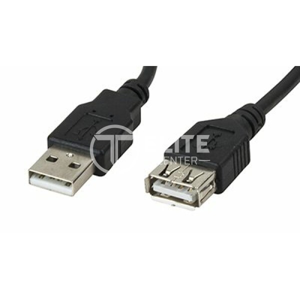Xtech - USB cable - 1.8 m - 4 pin USB Type A - 4 pin USB Type A - USB 2.0 male-to-fem - - en Elite Center