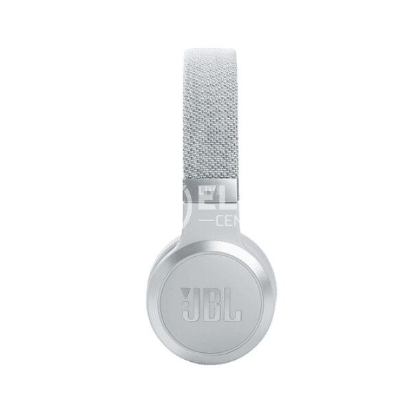 JBL LIVE 460NC - Auriculares con diadema con micro - en oreja - Bluetooth - inalámbrico, cableado - cancelación de sonido activo - conector de 3,5 mm - blanco - en Elite Center