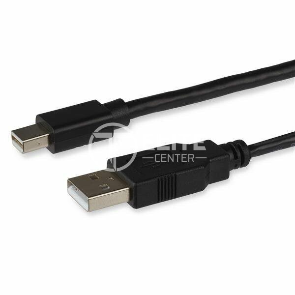 StarTech.com Adaptador Mini DisplayPort a DV de Enlace Doble - Alimentado por USB - Conectividad Dual Link - Negro - Conversor Activo DVI - Vídeo conversor - Mini DisplayPort - DVI - negro - - en Elite Center
