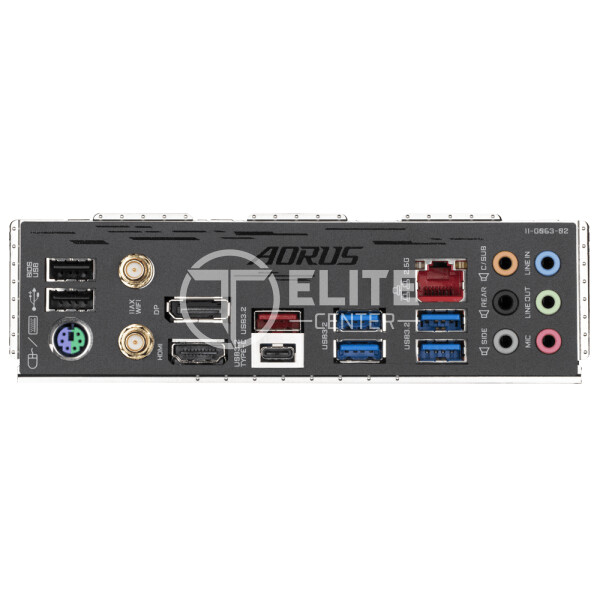 Gigabyte B560 AORUS PRO AX - 1.0 - placa base - ATX - Socket LGA1200 - B560 Chipset - USB-C Gen1, USB 3.2 Gen 1, USB 3.2 Gen 2, USB-C Gen 2x2 - 2.5 Gigabit LAN, Wi-Fi, Bluetooth - Tarjeta gráfica (CPU necesaria) - HD Audio (8-canales) - en Elite Center