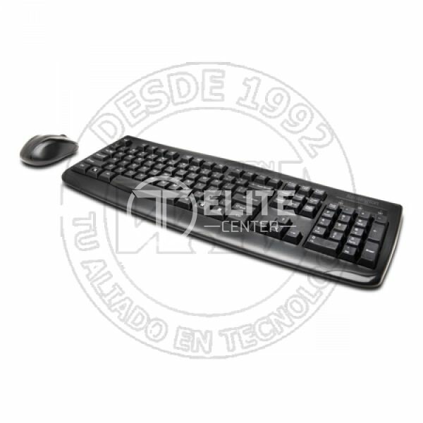 Kensington Pro Fit Wireless Desktop Set - Juego de teclado y ratón - inalámbrico - 2.4 GHz - español - negro - en Elite Center