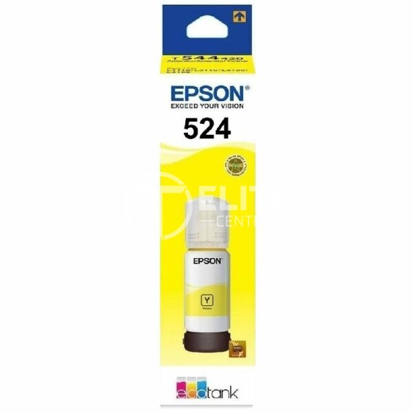 Epson - T524 - Ink refill - Yellow - - en Elite Center