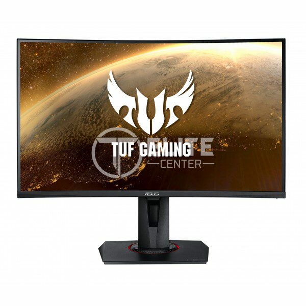 ASUS TUF Gaming VG27WQ - Monitor LED - curvado - 27" - 2560 x 1440 WQHD @ 165 Hz - VA - 400 cd/m² - 3000:1 - DisplayHDR 400 - 1 ms - 2xHDMI, DisplayPort - altavoces - negro - - en Elite Center
