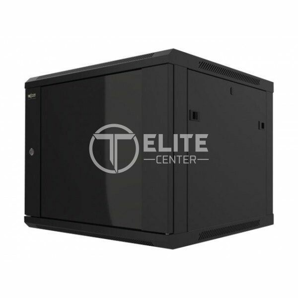Nexxt Solutions - Rack armario - instalable en pared - RAL 9005, negro barniz - 12U - 19" - - en Elite Center